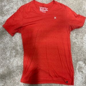 Hurley Men's Vibrant Red Short Sleeve Tee